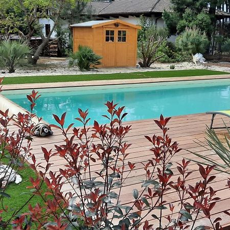Grande Maison Landaise Avec Piscine Privee, Proche Plage, Pour 8 Personnes A Biscarrosse - Fr-1-319-398 ภายนอก รูปภาพ